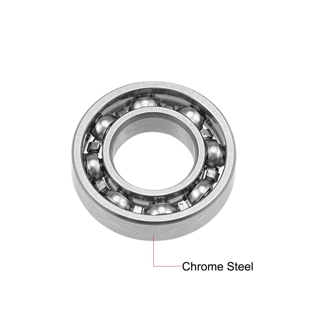 5Pcs R188 Deep Groove Ball Bearing 1/4″x1/2″x1/8″ Open Type Z2