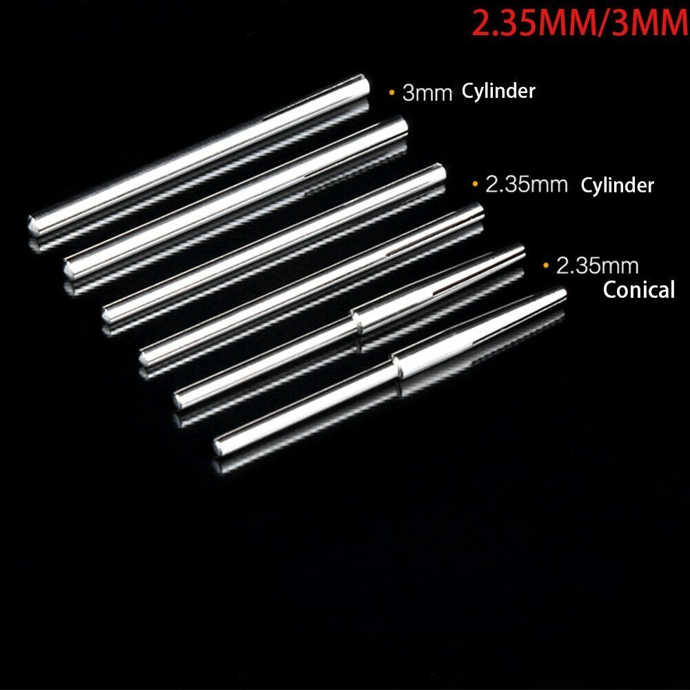 12x 2.35/3.0mm Sandpaper Abrasive Straight Split Mandrels Clip Type Rotary Tool