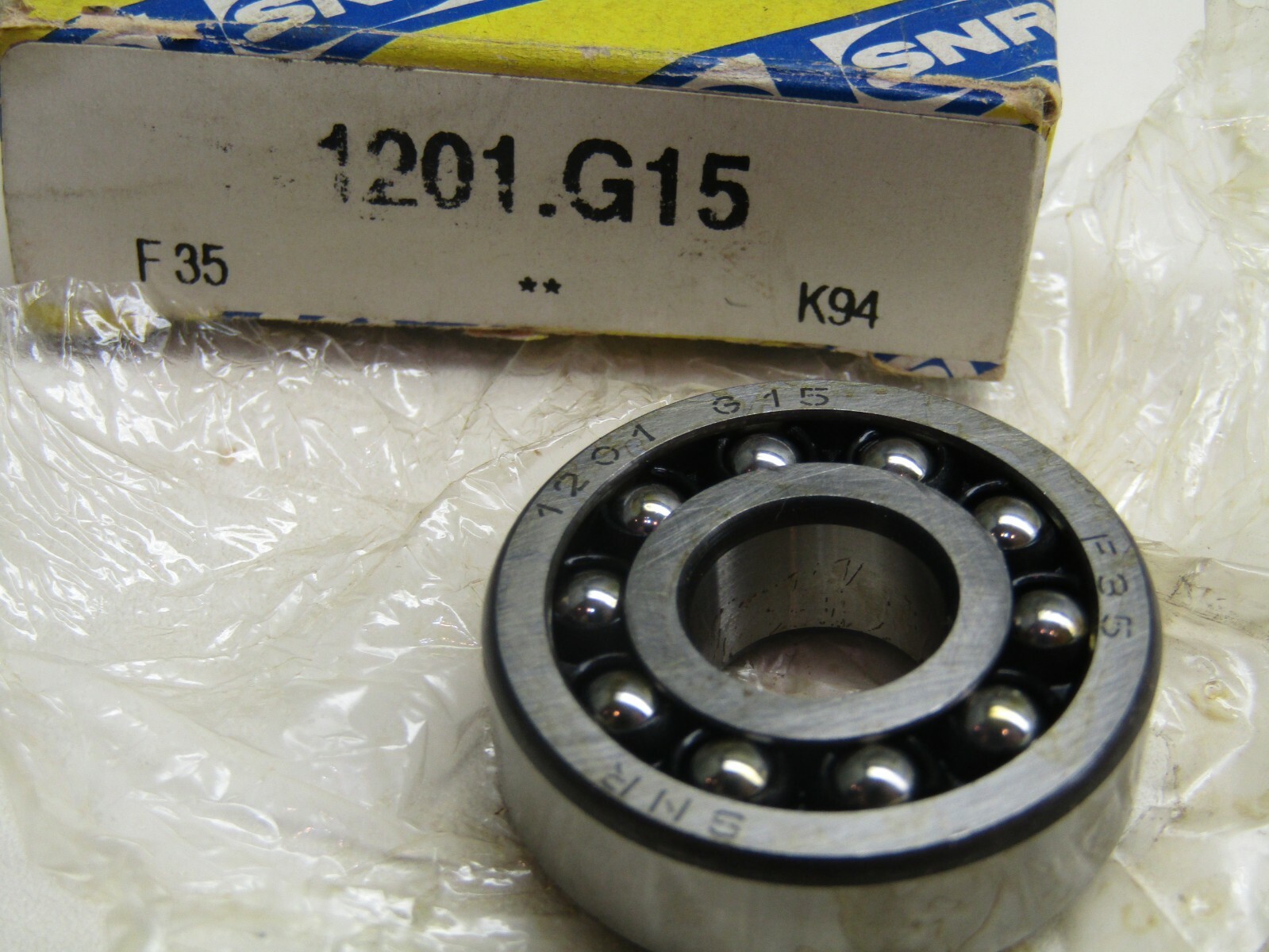 SNR Germany 1201.G15 12mm X 32mm X 10mm Self Aligning Bearing