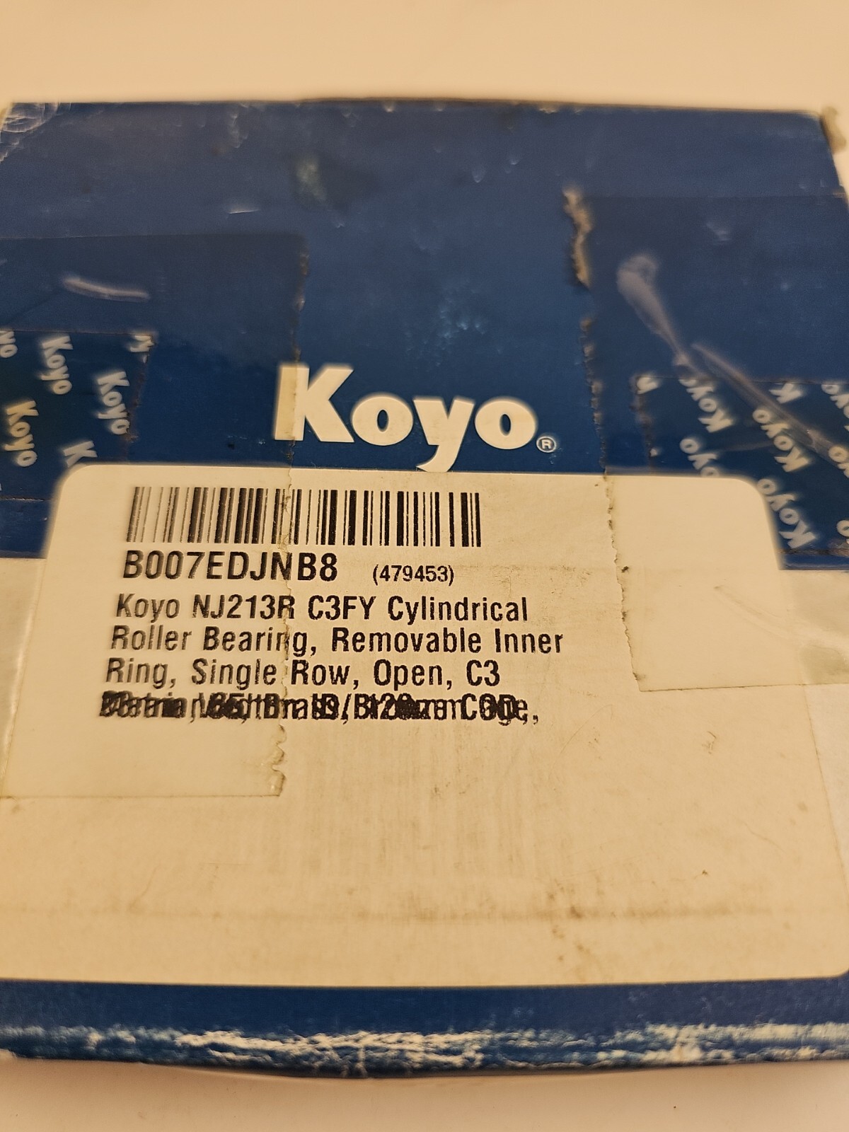 KOYO NJ213R Cylindrical Roller Bearing 65x120x23 mm NJ 213 R Japan