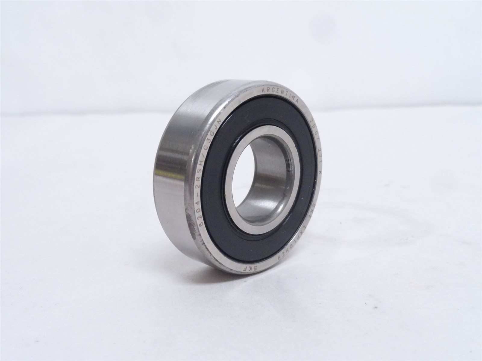 244584 New-No Box; SKF 6204-2RSH/C3GJN Ball Bearing 20mmID x 47mmOD x 14mm Wide