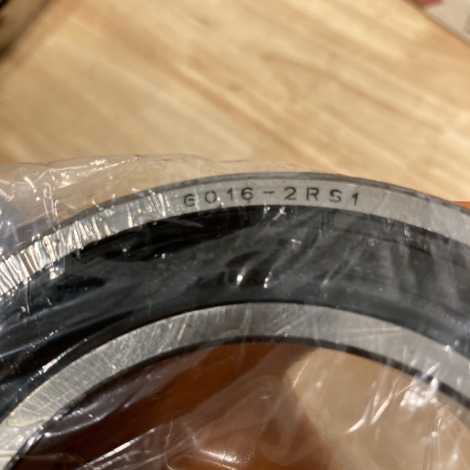 6016-2RS1 SKF Single Row Ball Bearing (box Says 116-DD, Bearing Says 6016-2RS1)