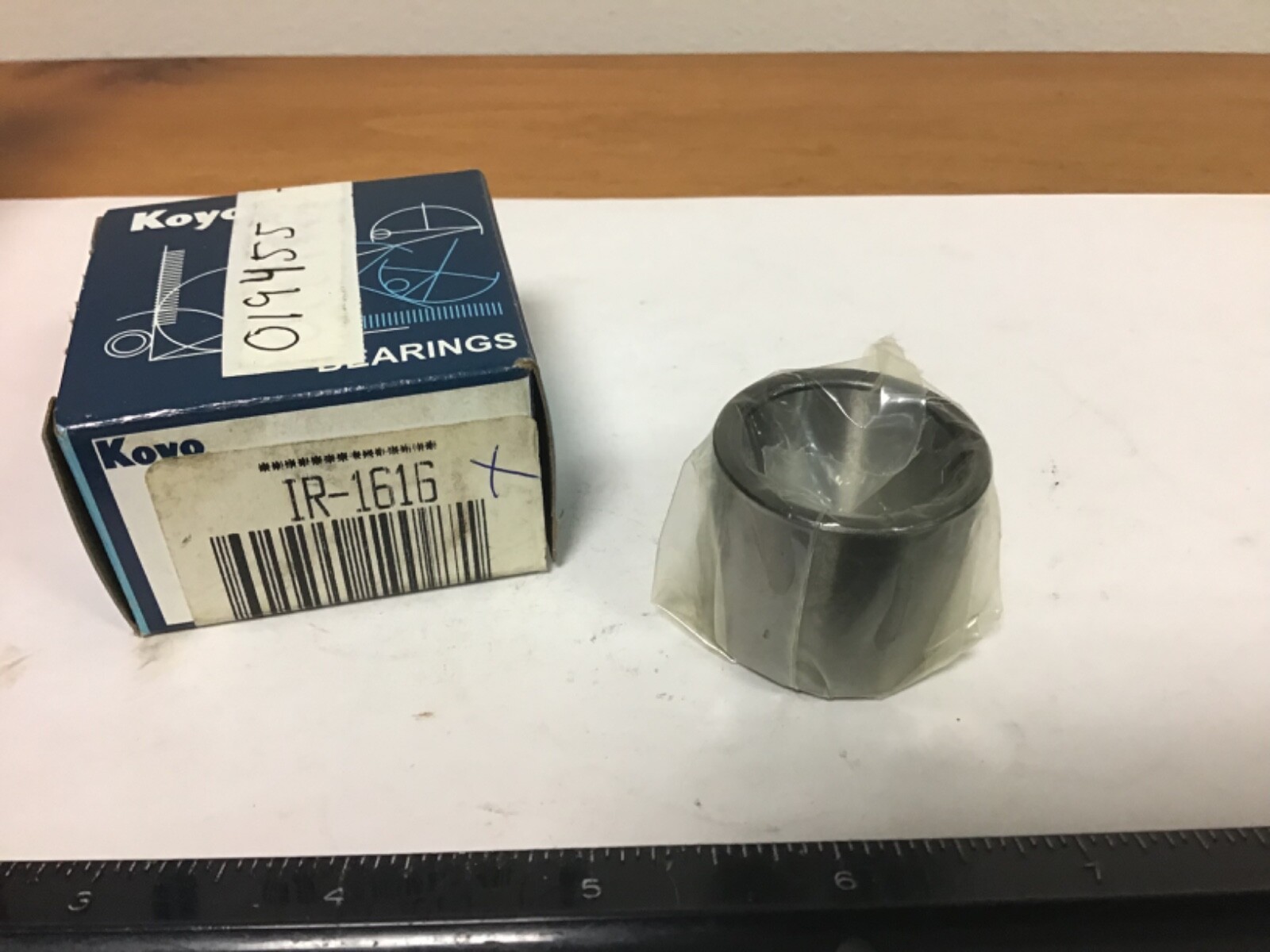 New Koyo IR-1616 Inner Ring Bearing, 1.000″ ID, 1.250″ OD, 1.015″ Width