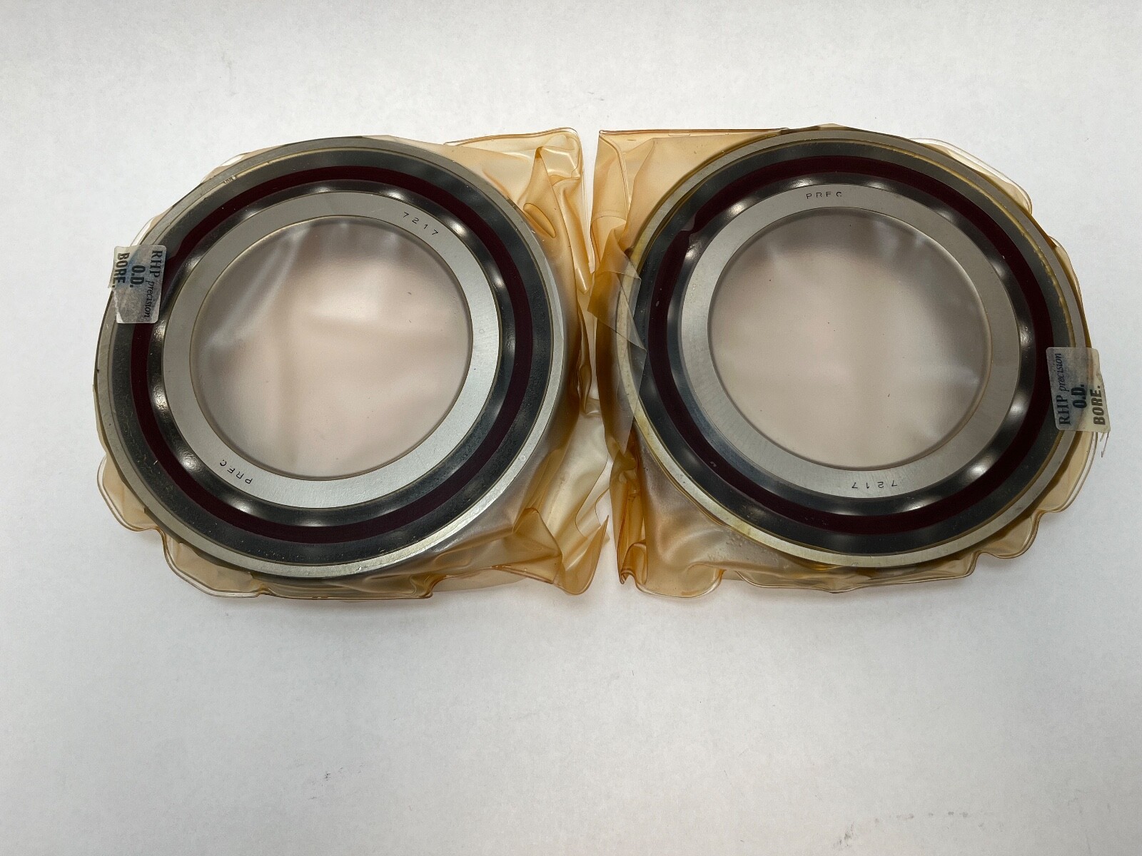RHP 7217CTDULP4 Bearing 85x150x28 mm 7217-C-T-DUL-P4 England 2 Pcs