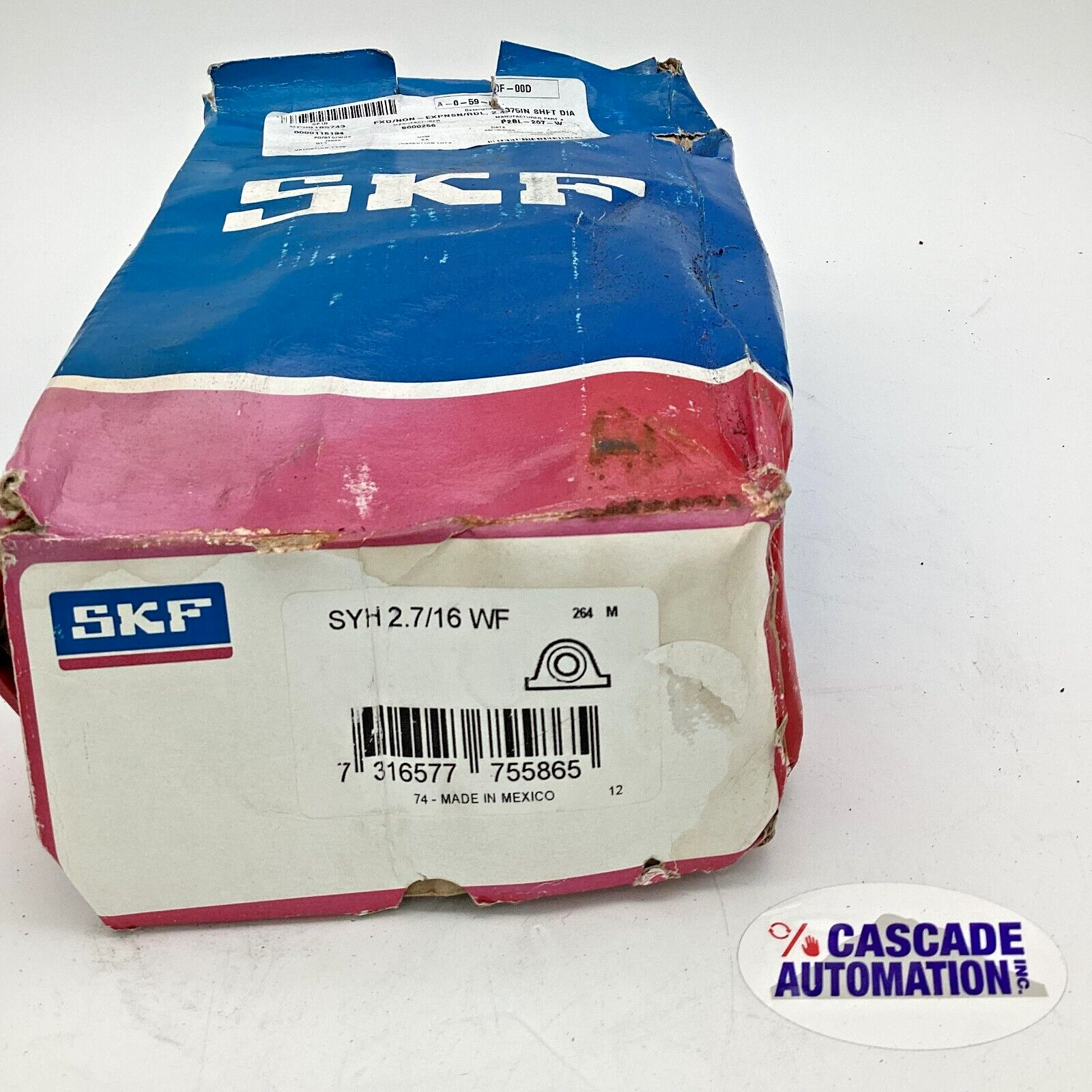SKF SYH 2.7/16 WF PILLOW BLOCK BEARING