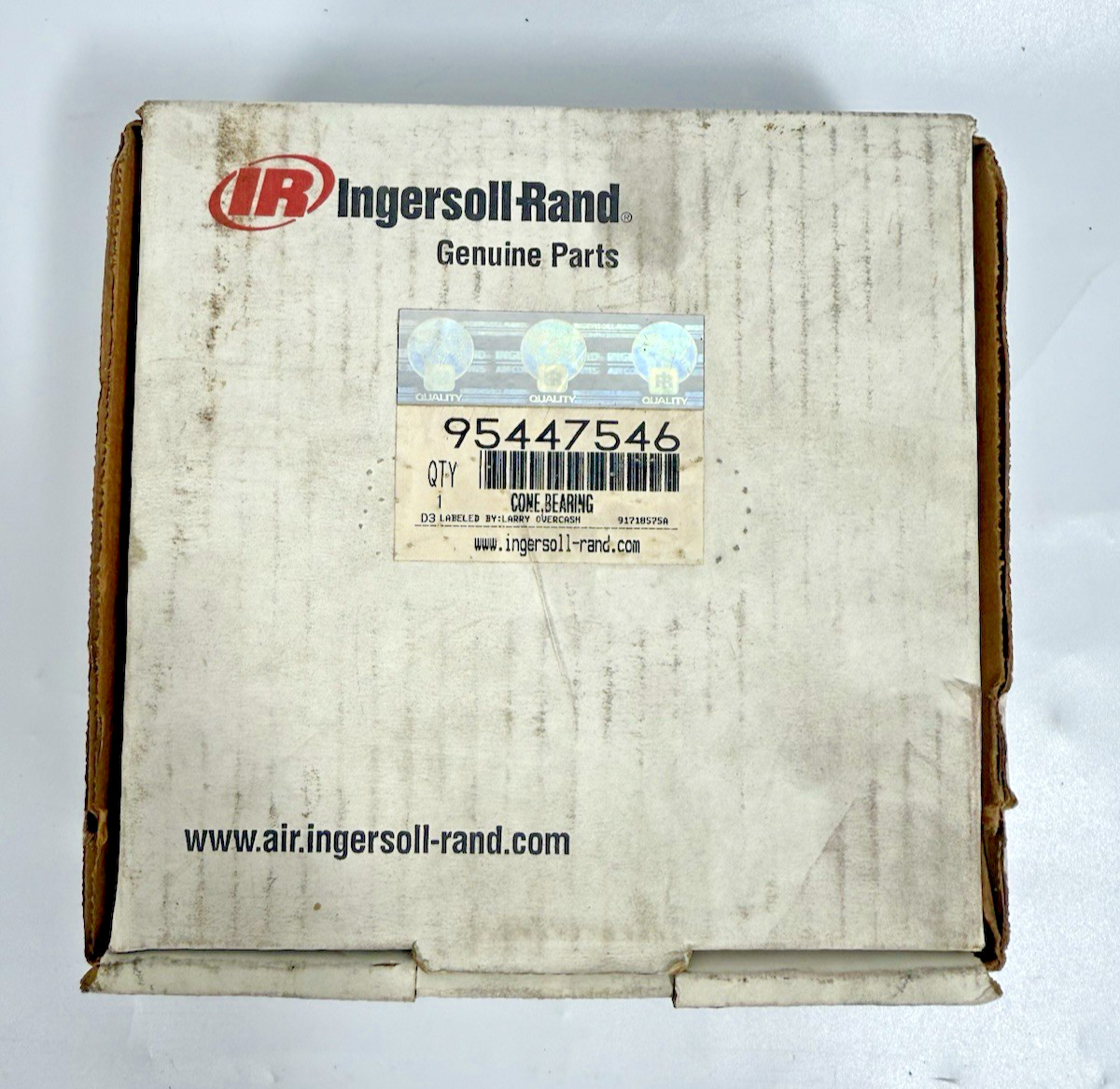 Timken 762 LY Taper Roller Bearing Cone 2.875″ ID – Ingersoll 95447546