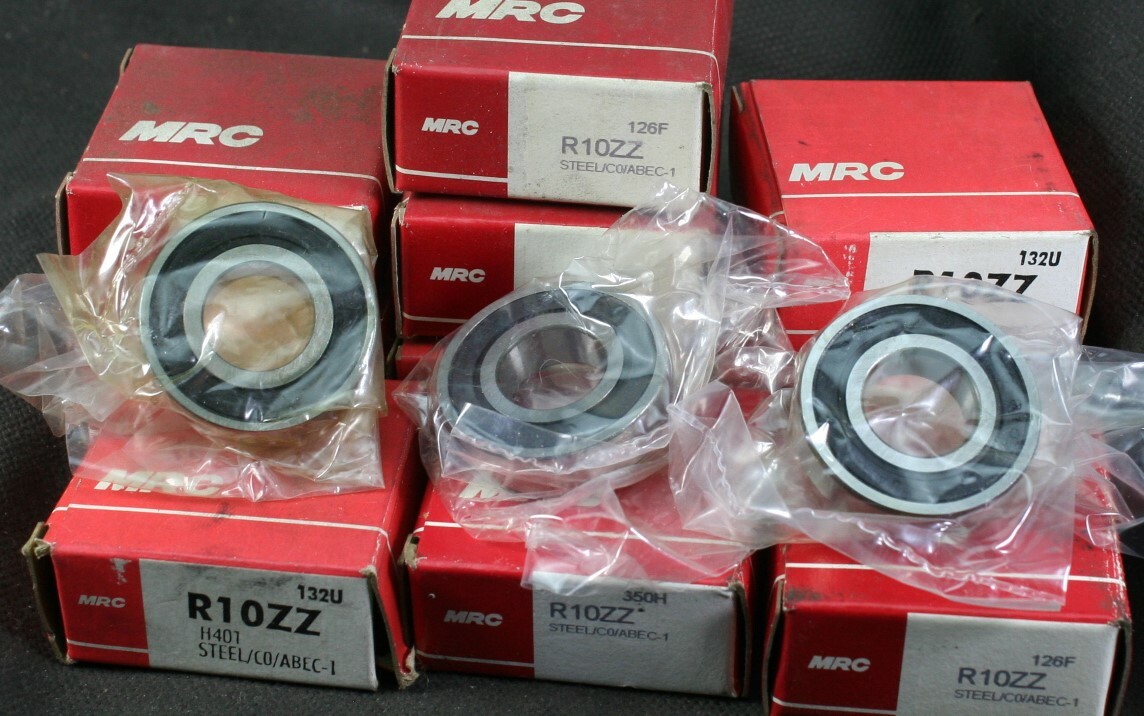 One (1) MRC R10ZZ H401 Deep Groove Bearing 5/8″ ID Japan NEW