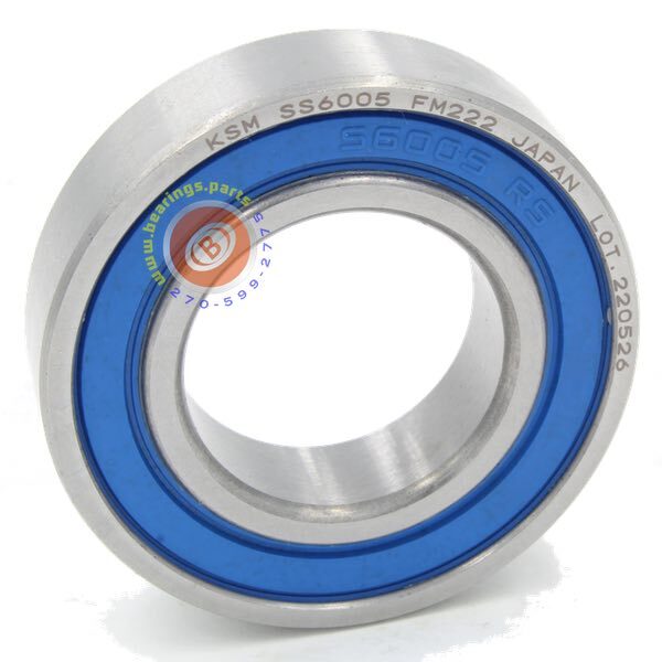 SS6005-2RS Stainless Steel Ball Bearing 25x47x12 – KSM Japan