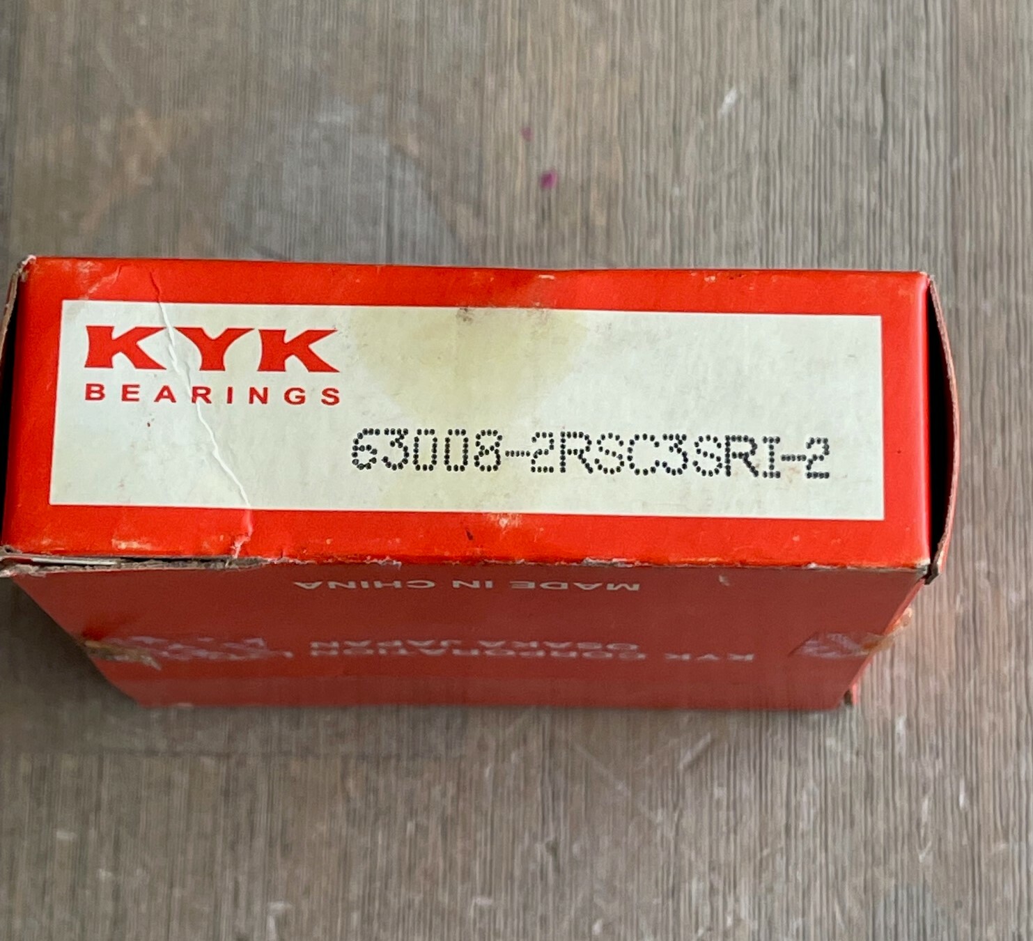 KYK 63008-2RSC3SRI-2 BALL BEARING 63008-RSC3 NEW IN BOX