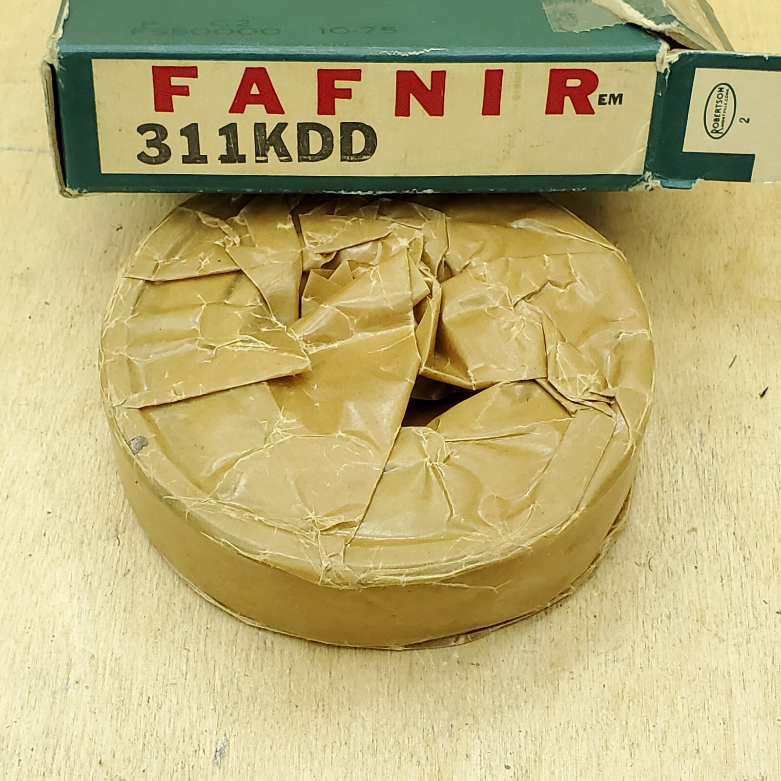 Fafnir 311KDD Double Metal Shielded Radial Ball Bearing – NEW in Box