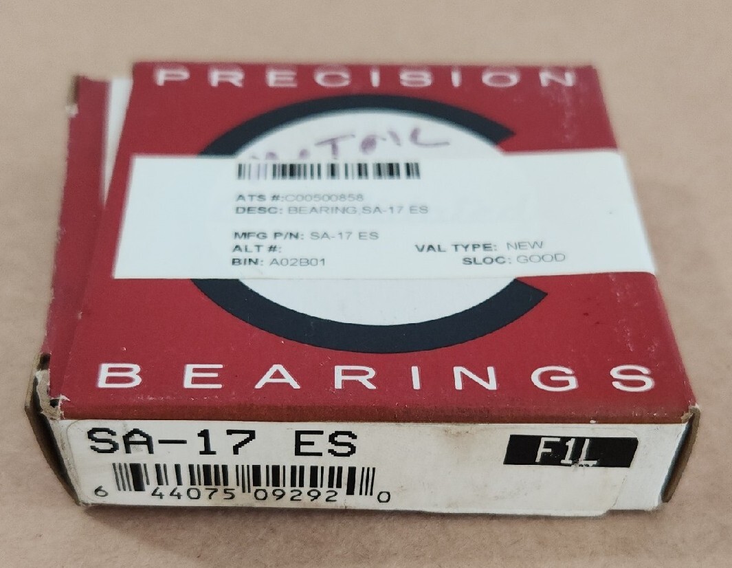 *BRAND NEW* Precision Bearings SA-17 ES Rod End Bearing GAR 17D0 + Warranty!