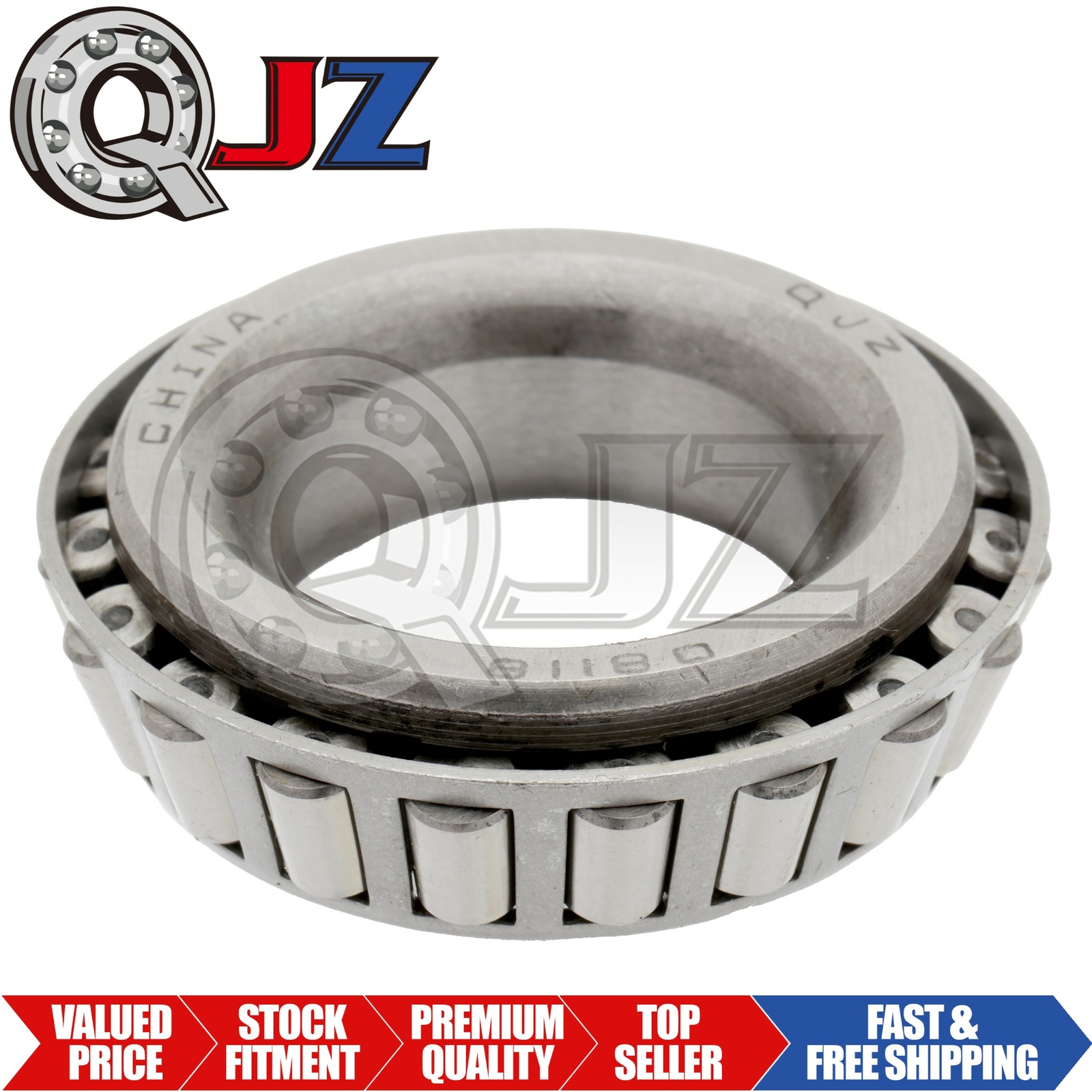[1-Pack] 08118 Tapered Roller Bearing Inner Cone 1.875″ (Bore) x 0.5937″ (Width)