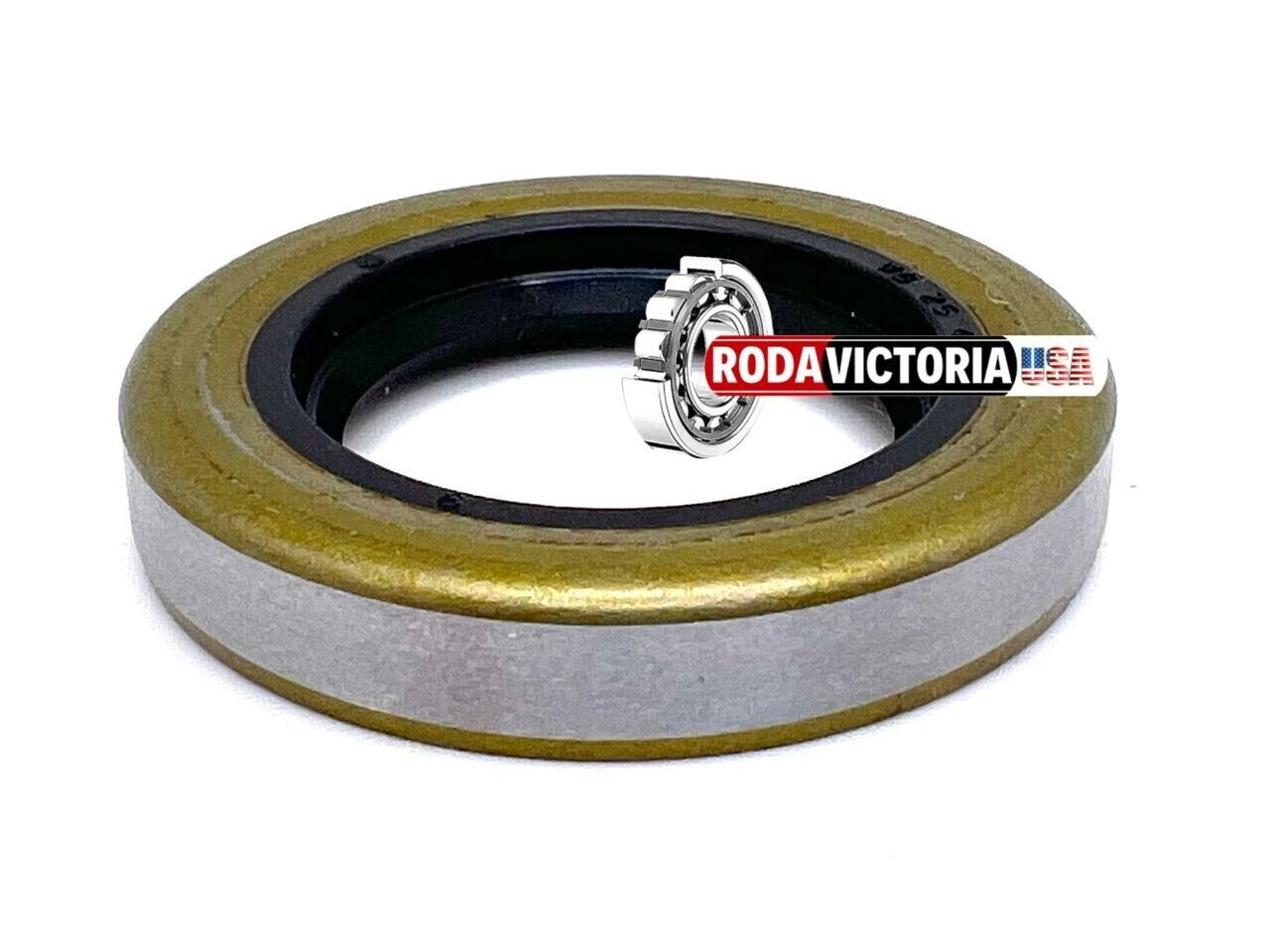 DICHTOMATIK Metric Oil Shaft Seal, Metal Jacketed 25x42x7 mm