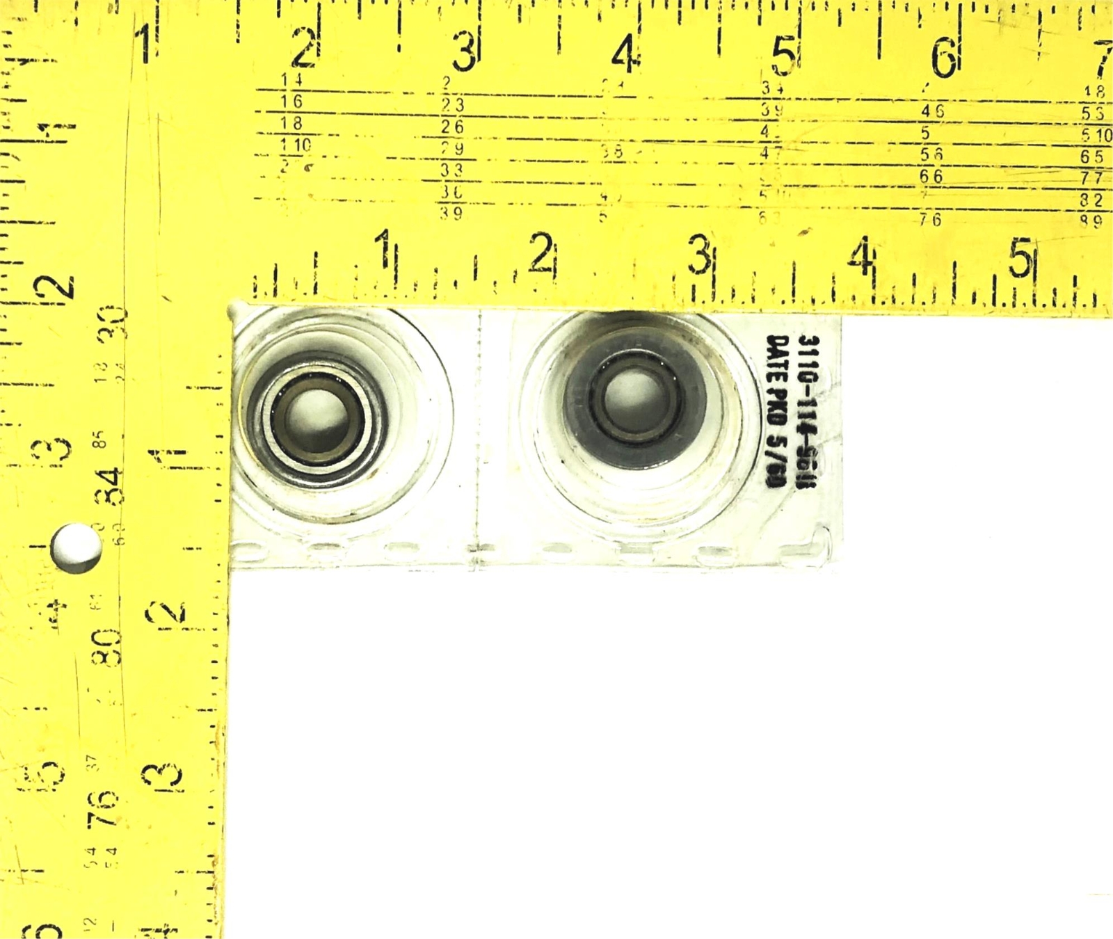Nice Single Row Ball Bearing 400-6 [Lot of 2] NOS