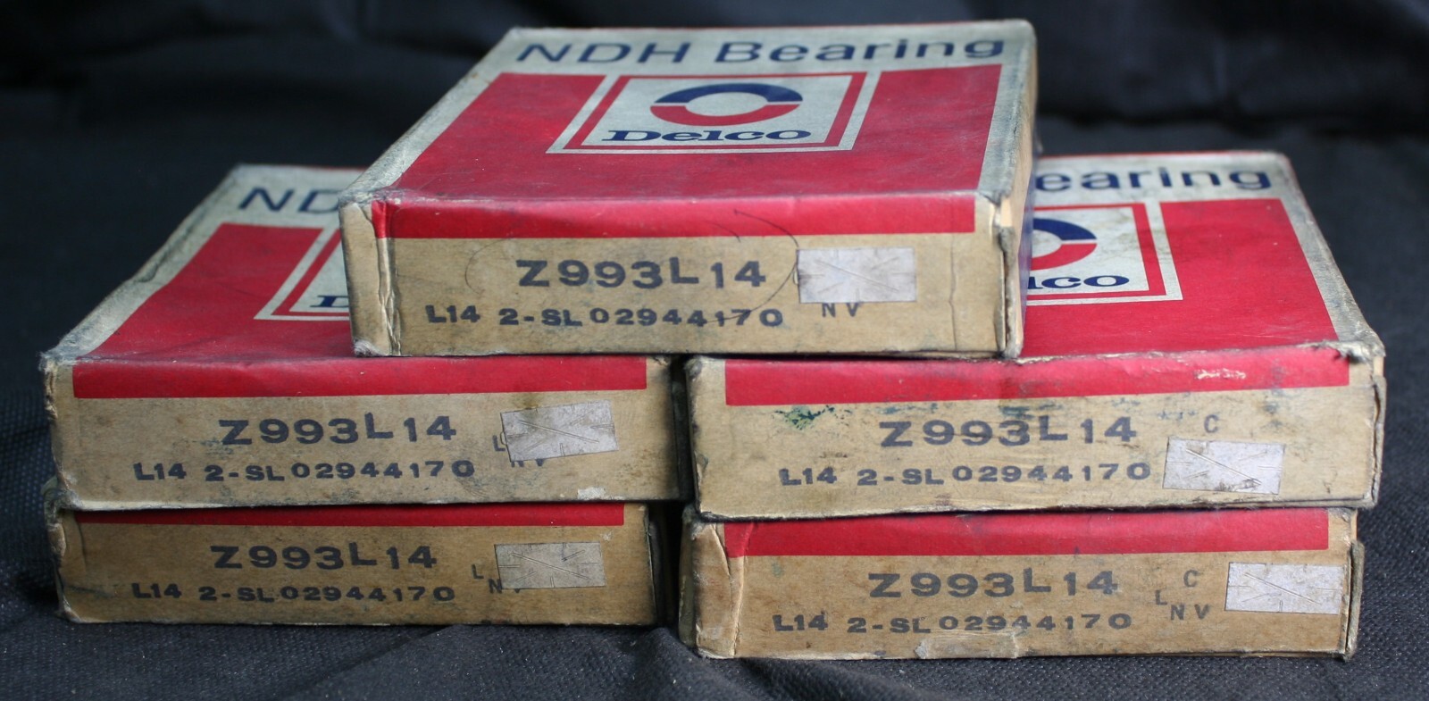 One (1) Delco NDH New Departure Z993L14 Deep Groove Bearing 70MM ID USA NIB NEW