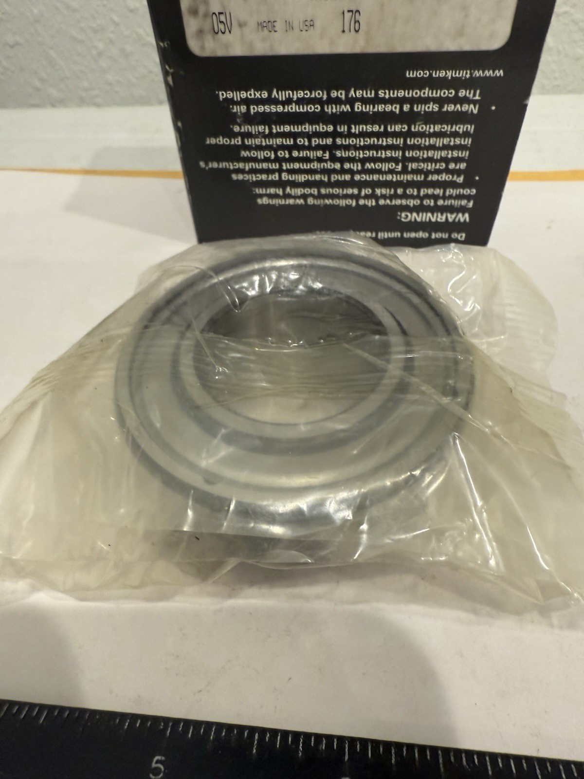 New Timken YA103RR2 Insert Bearing, 1 1/4″ ID, 2.4409″ OD, and 1.2813″ Width