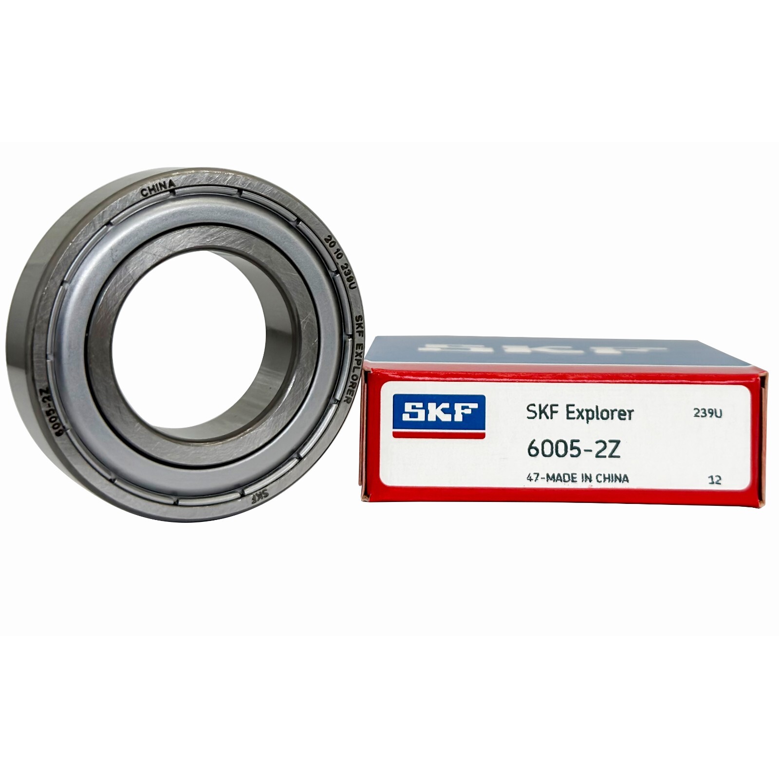 2PACK SKF 6005-2Z 6005-ZZ 25X47X12MM Double Metal Seal Bearings 6005Z