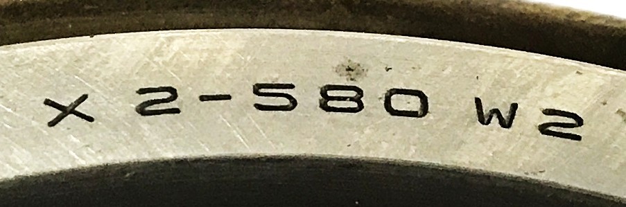 NTN Tapered Roller Bearing Cone with Flanged Cup X2-580W2/572B-PXI NOS