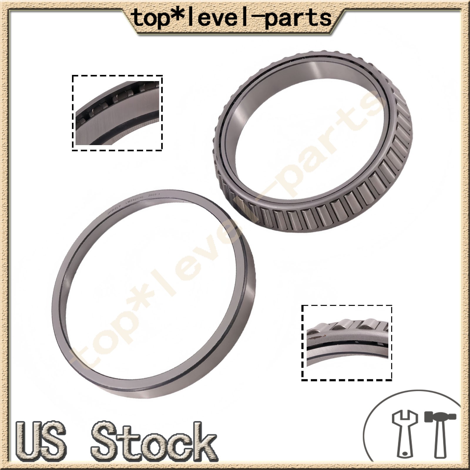 Wheel Bearing Tapered Roller Set For Trailer Truck LM742749 LM742710 Cup Cone PC