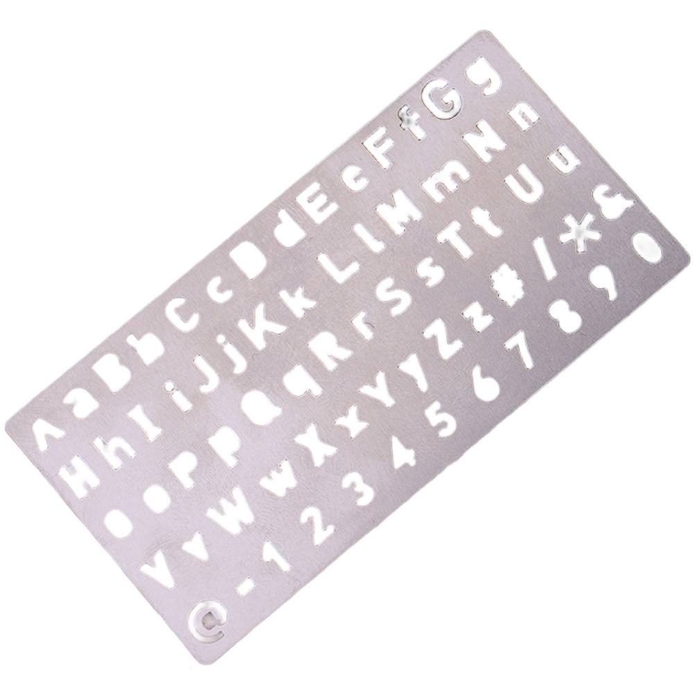 Engraving Template Tool for For stamping Mnemonics Made of 304 Stainless Steel