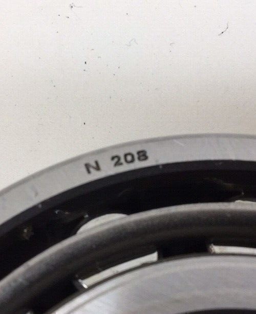 Steyr N-208 Cylindrical Roller Bearing 40mm ID X 80mm OD X 18mm W N208