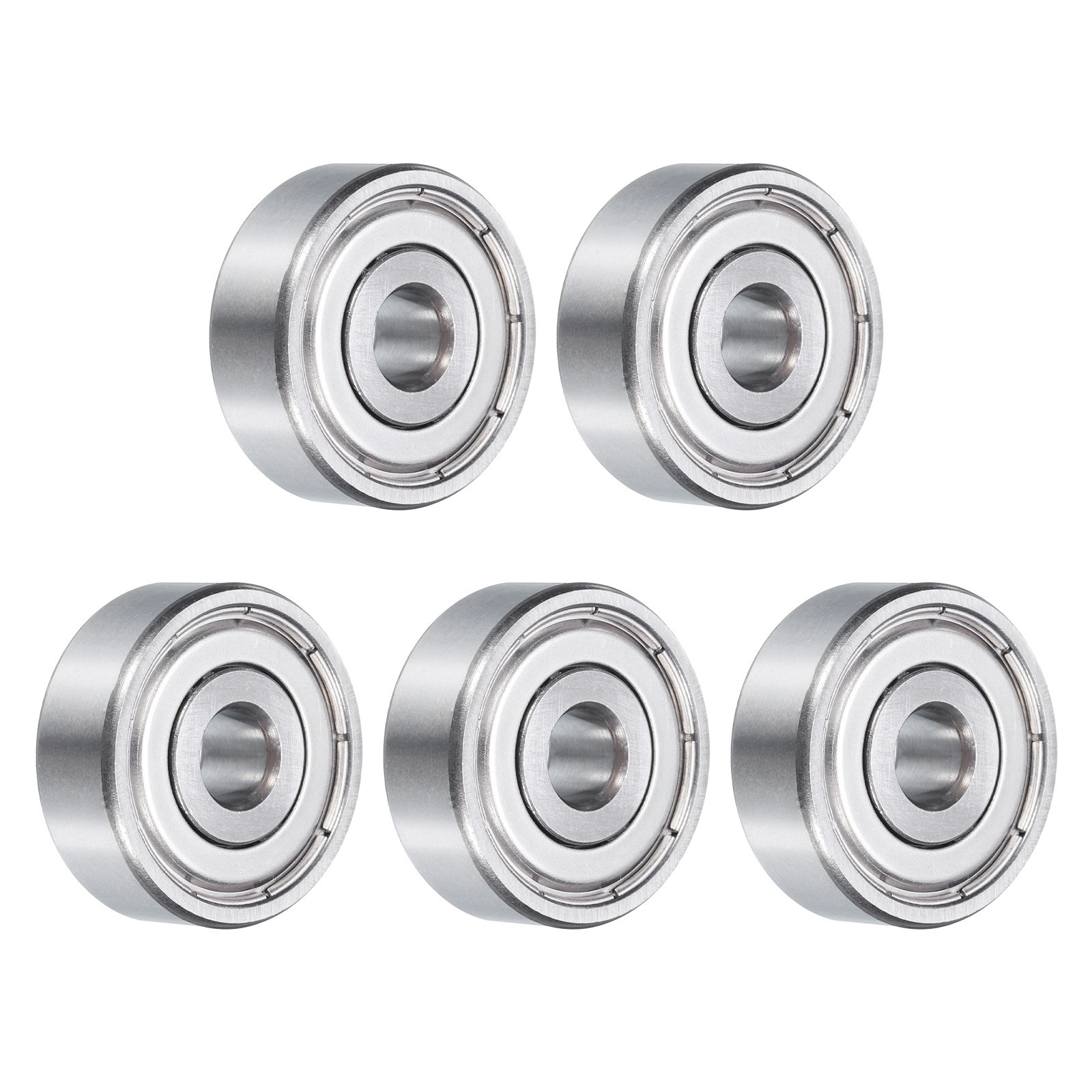 5pcs 637ZZ Ball Bearing 7x26x9mm, Chrome Steel Shielded, P6 (ABEC 3)
