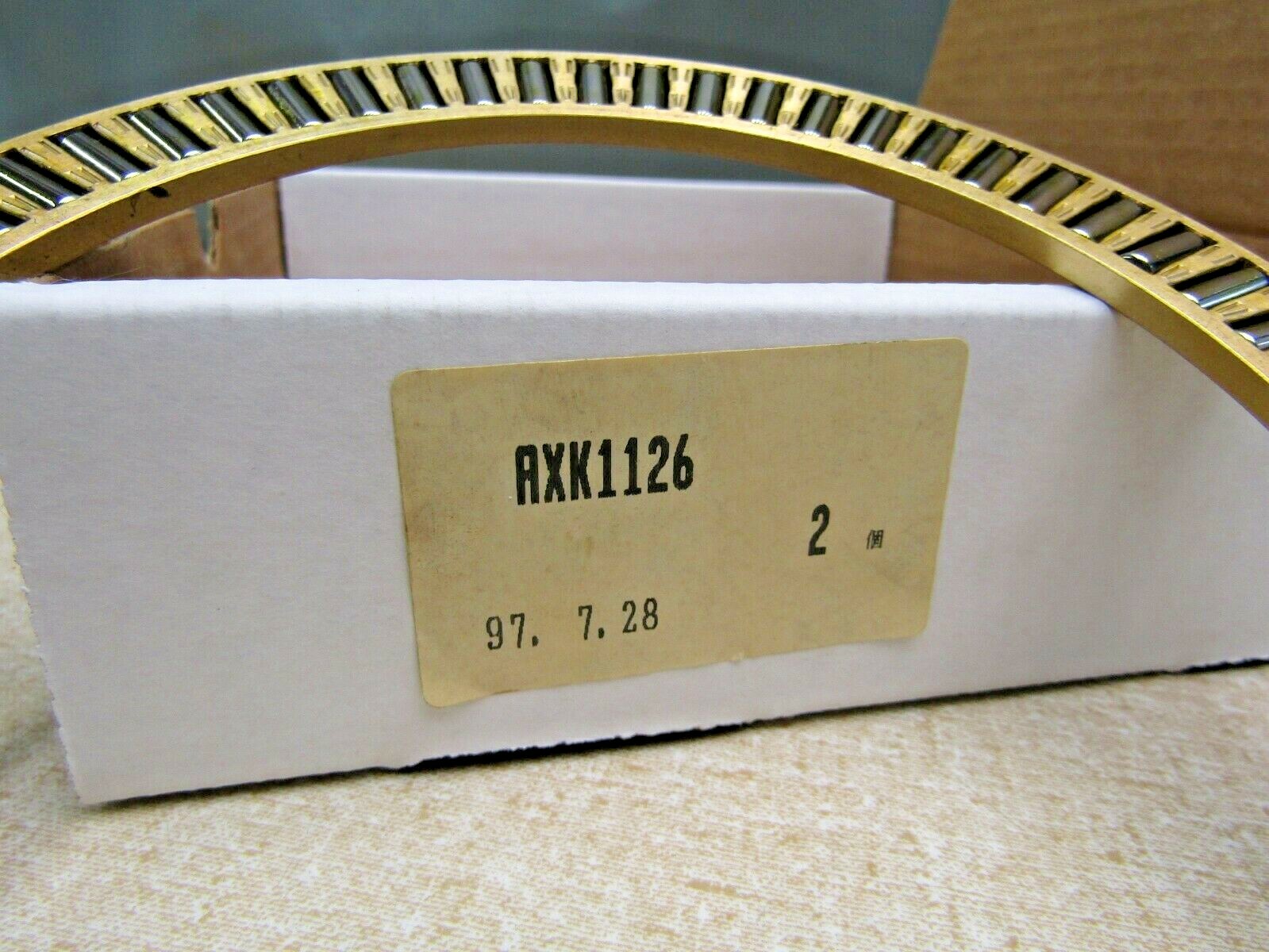 NTN AXK1126 Needle Roller Thrust Bearing 130mm X 170mm