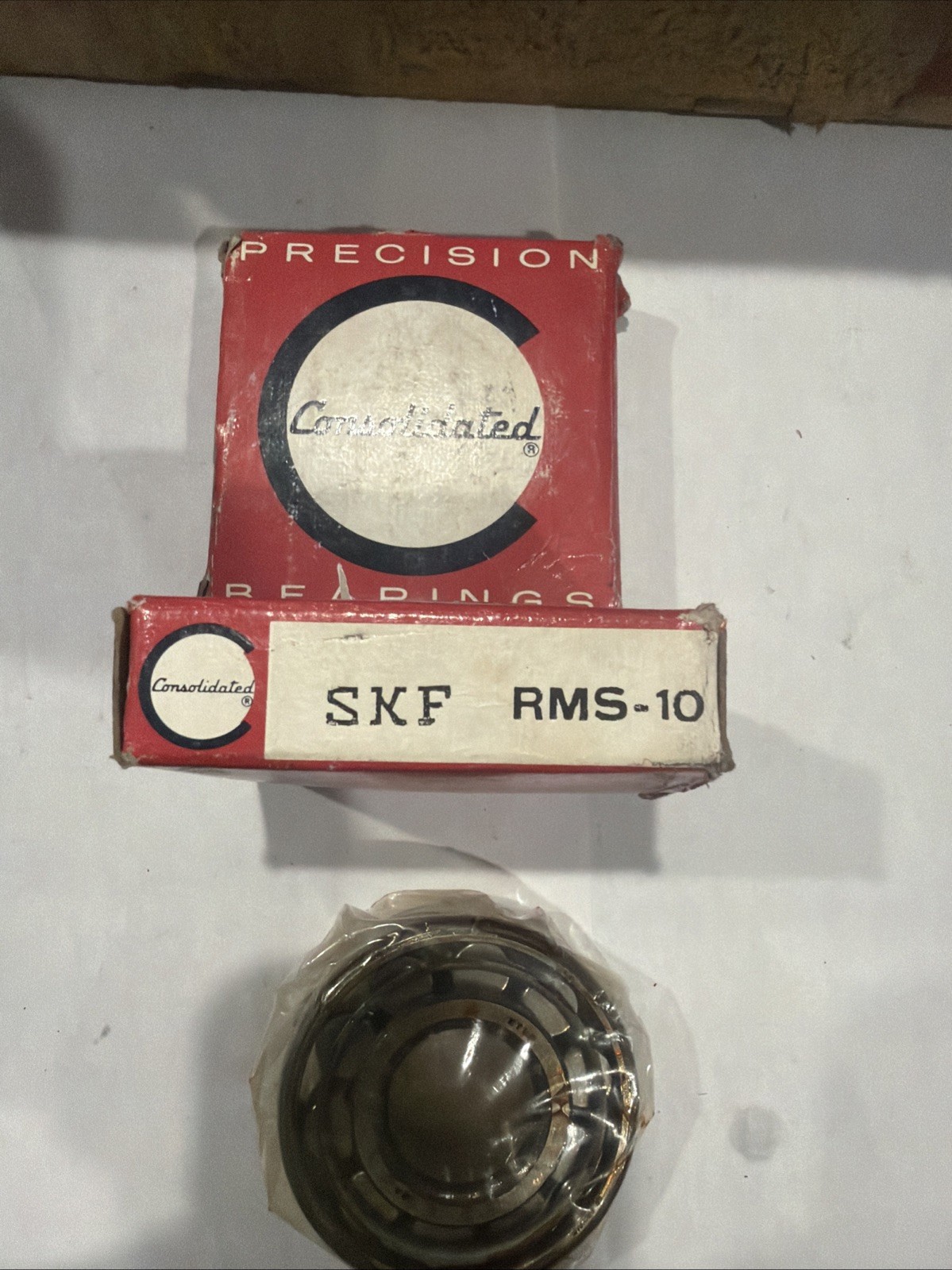 Lot Of 2 SKF Deep Groove Ball Bearing RMS-10 NOS