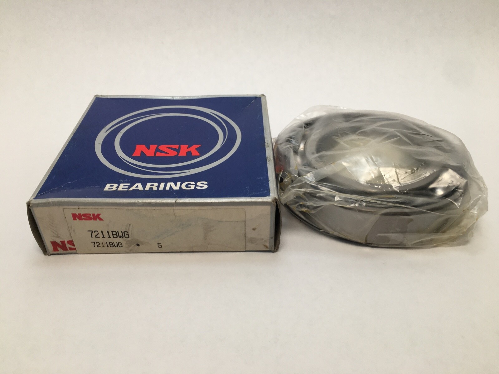 NSK 7211BWG Angular Contact Bearing 55x110x21 mm 7211 BWG 7211B Japan