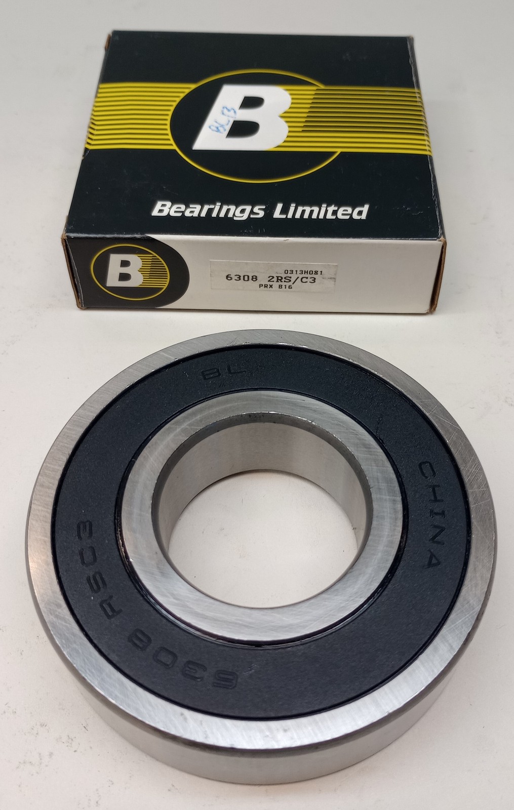 BL Bearings Limited 6308-2RS-C3 Ball Bearing Deep Groove 40 x 90 x 23mm