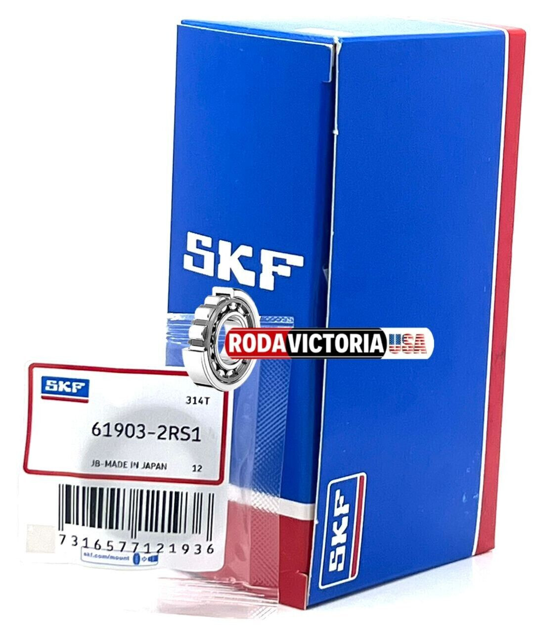 NEW SKF 61903-2RS1 Deep Groove Ball Bearings 17x30x7 mm 6903-2RS