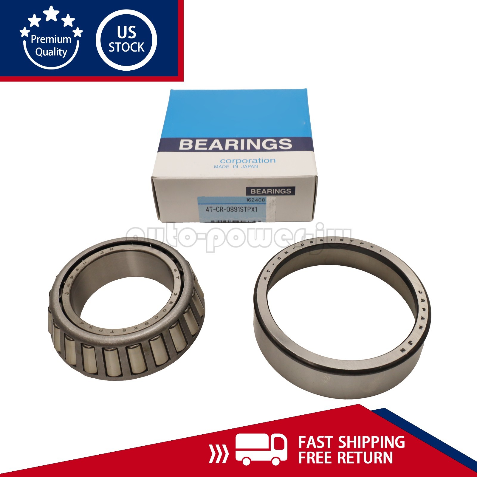 For NTN CR-0891 Fits Prelude SI VTEC MT H22A Bearing Taper 91006-PX5-008 B35-137