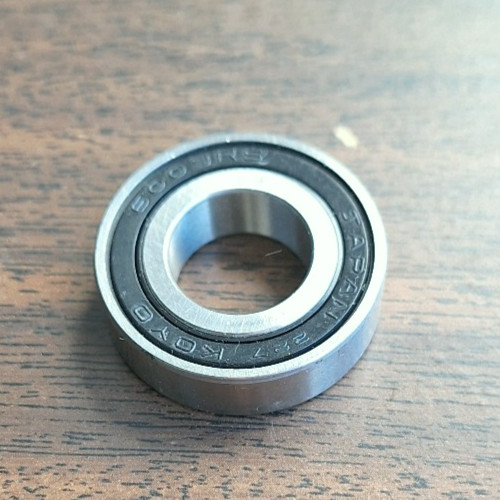 Bearing, Ball, Deep Groove, Single Row, 35×17×10 mm, Sealed, Koyo (60032RSC3GXM)