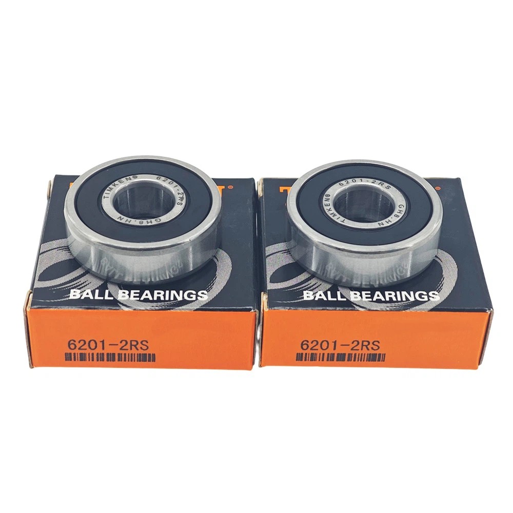 2PC USABrand FOR TIMKEN 62012RS 12X32X10MM Double Rubber Seal Ball Bearings 6201