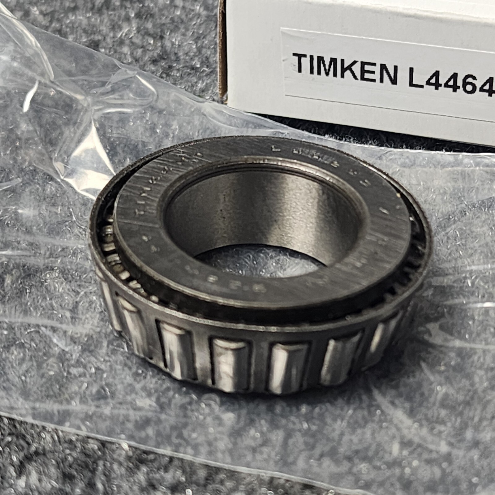 New Timken L44643 / L44643 20024 Tapered Roller Bearing Cone