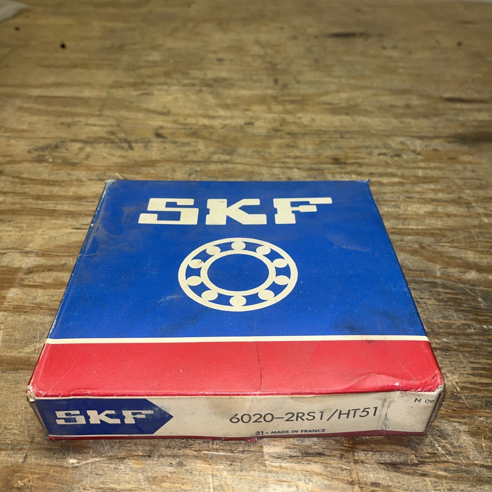 SKF Bearing #6020-2RS1/HT51, NOS, JFK-1487