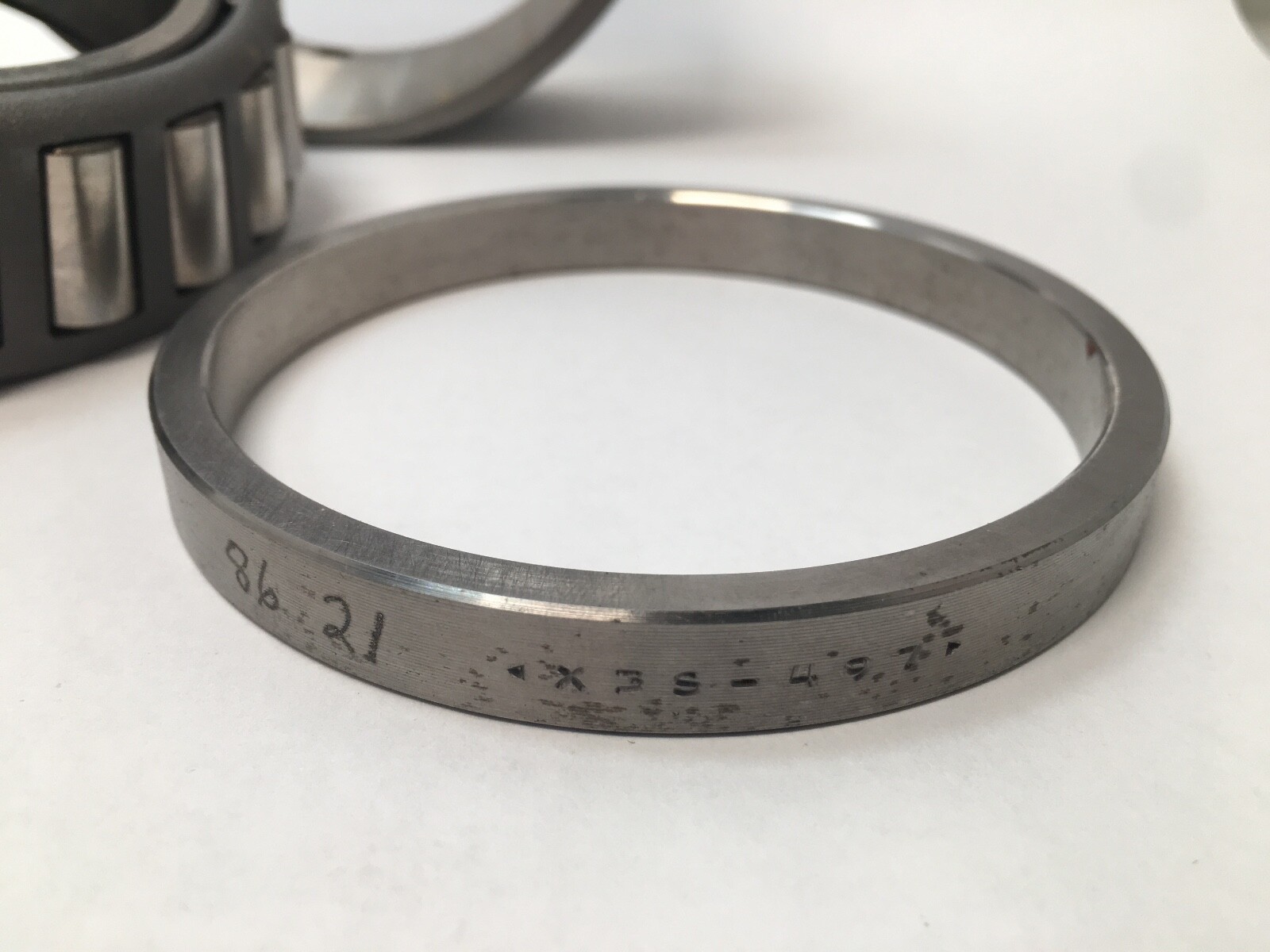 Timken 497-90293 Double Taper Bearing Cone & Cup 3-3/8″ ID 5-3/8″ OD 493DC USA