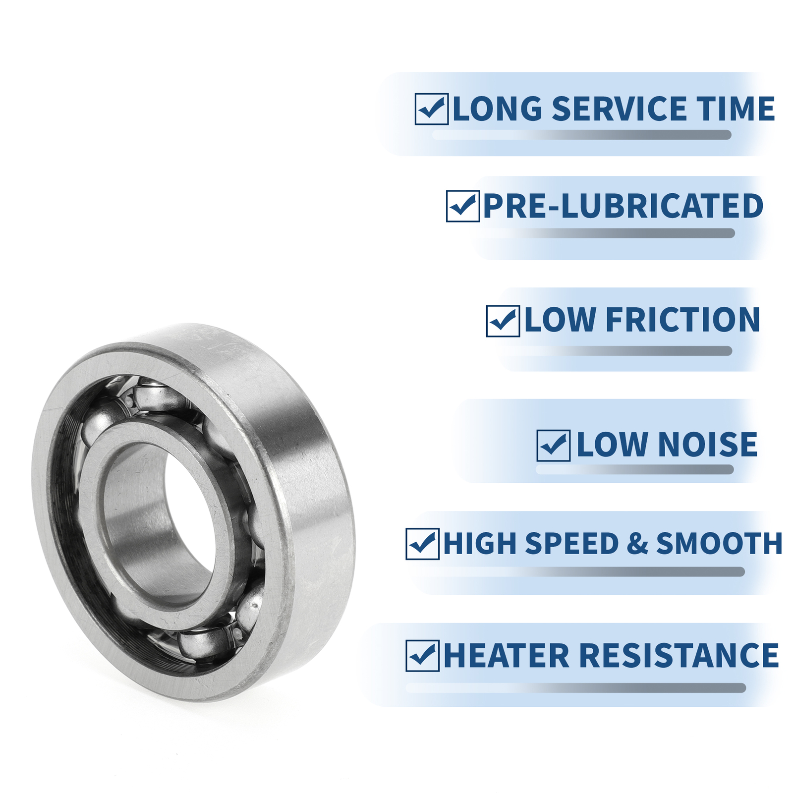 Single 62/22 Deep Groove Ball Bearings Scooter Skateboard Wheel Universal