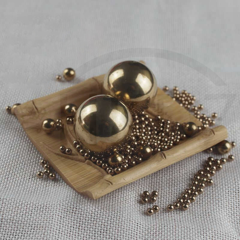 Ø0.9mm -70mm Precision Brass Ball Bearing Solid Beads Industrial Coppers Ball