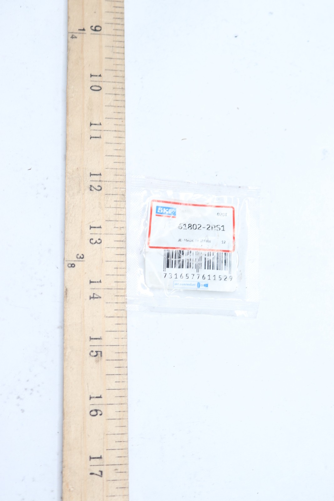 SKF Ball Bearing 61802-2RS1