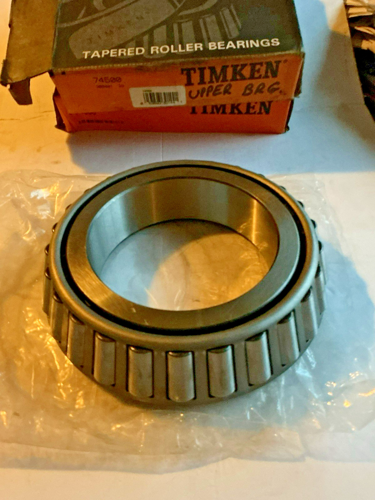 TIMKEN # 74500 CONE / 74850 CUP / TAPERED ROLLER BEARING SET, (NEW USA).