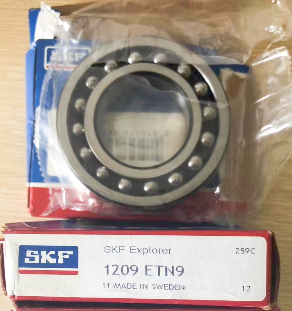1PCS NEW SKF 1209 ETN9 self aligning ball bearing #