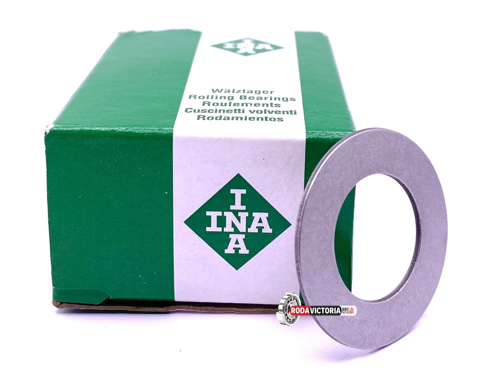 INA AS1730 Axial bearing washer, suitable for AXK and K811 series 17x30x1 mm