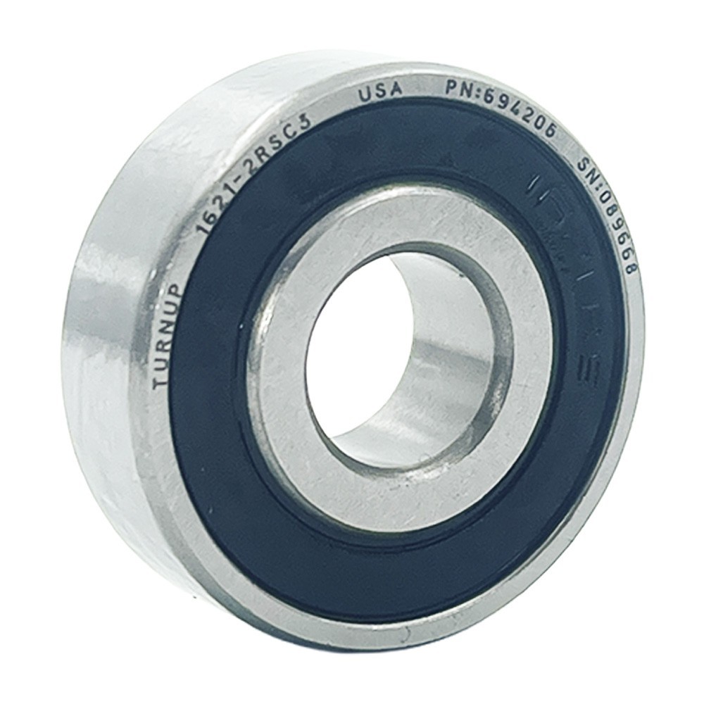 10Pcs TURNUP 1621-2RSC3 Double Sealed Ball Bearing 1/2″x1-3/8″x7/16 Inch