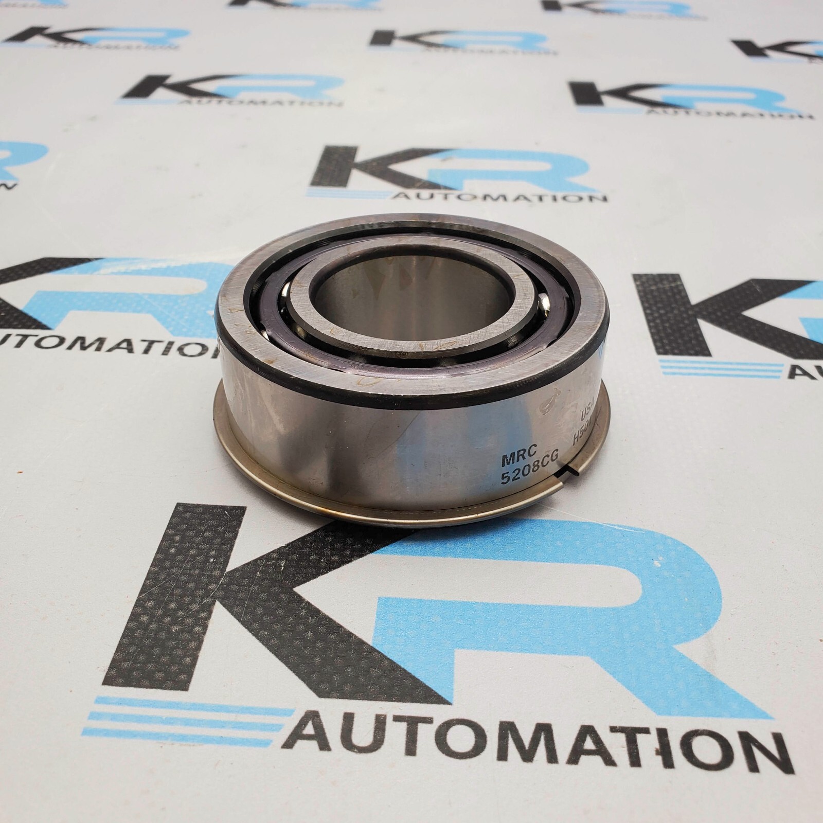 NEW MRC 5208CG-H501 Double Row Angular Contact Bearing W/ Snap Ring