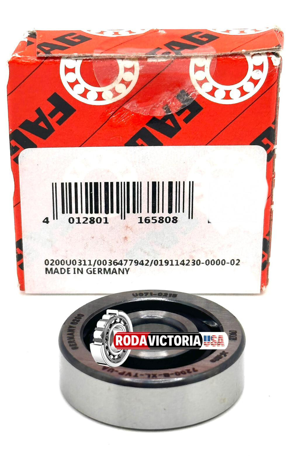 FAG 7200 -B-XL-TVP Angular Contact Ball Bearings 10x30x9mm