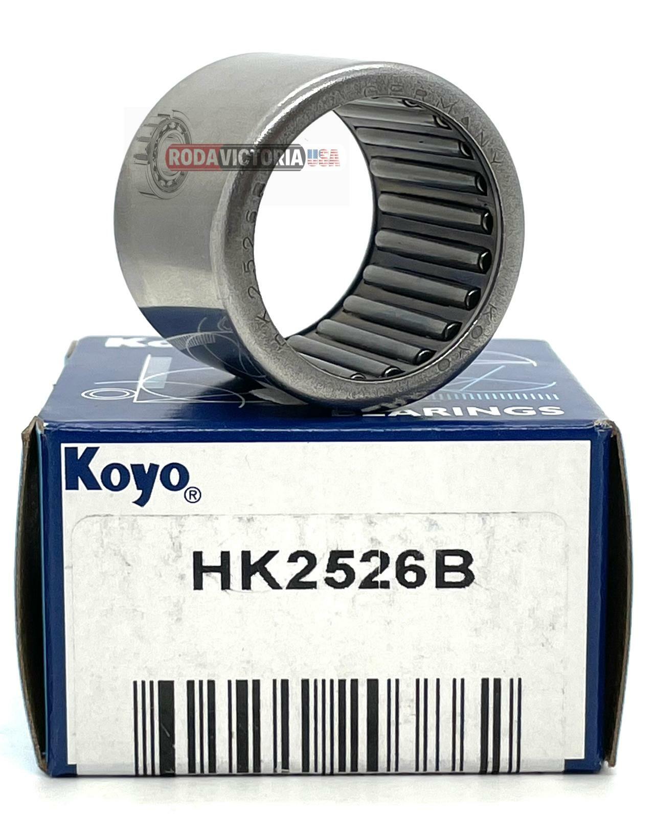 HK2526 Drawn Cup Needle Roller Bearing Premium Brand Koyo GERMANY 25x32x26mm