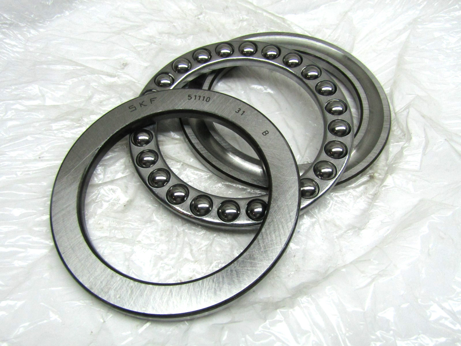 SKF 51110 50mm X 70mm X 14mm Ball Thrust Bearing