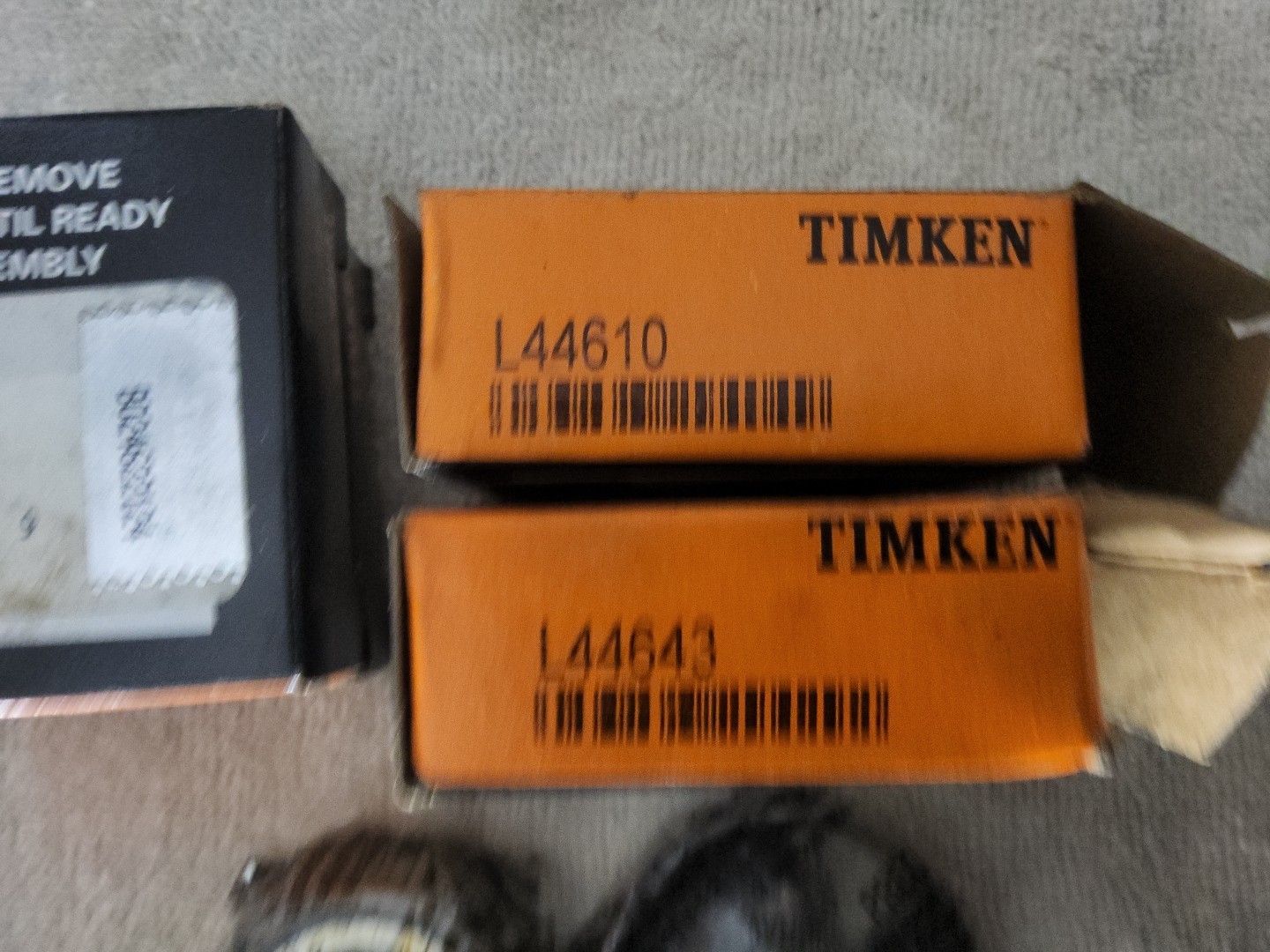 Lot of 2 Timken SET14 (L44643/L44610) Bearing & Race Set NOS