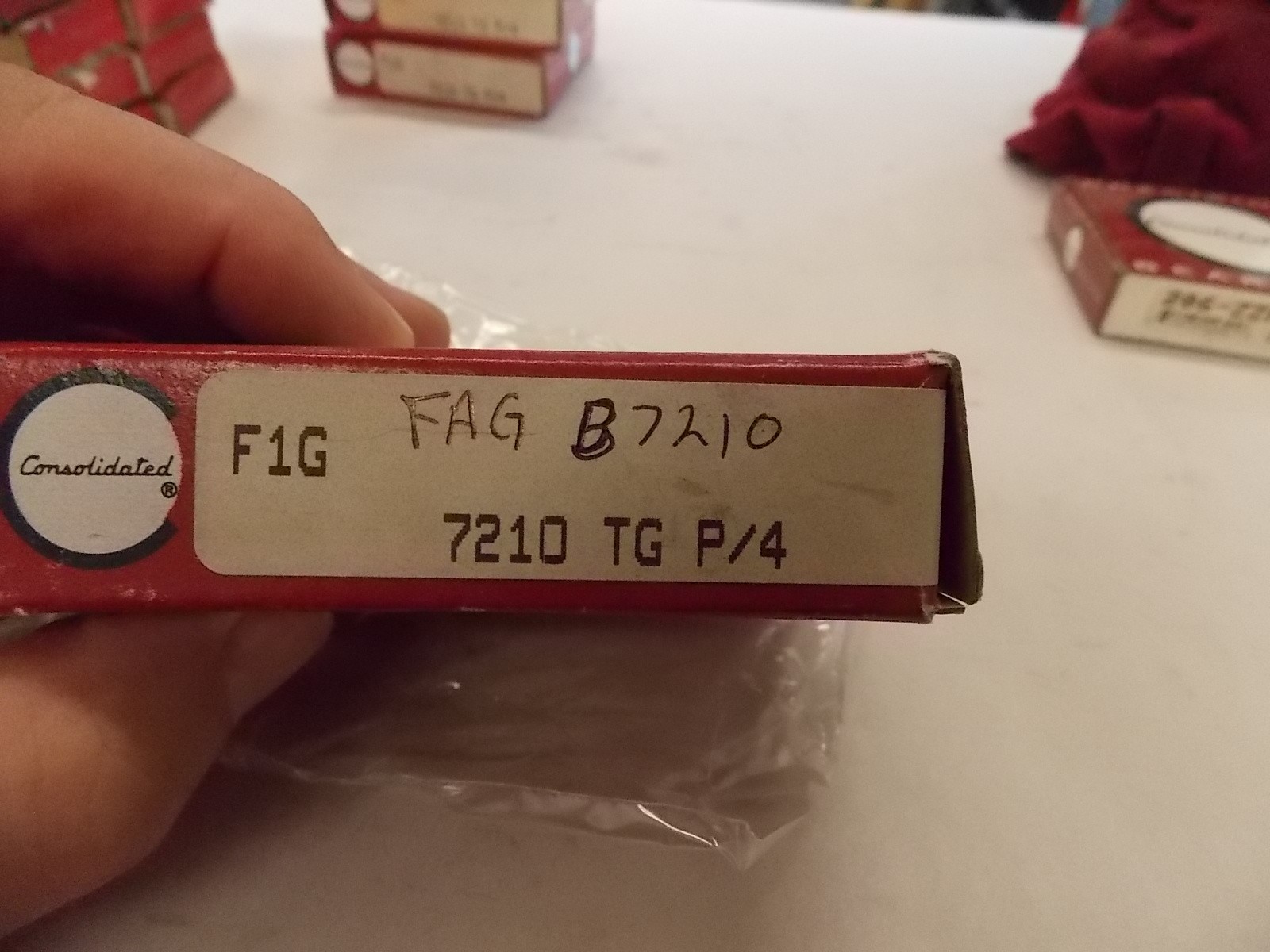 New Consolidated FAG B7210-TGP4 Precision Spindle Bearing 50mmx90mmx20mm P4